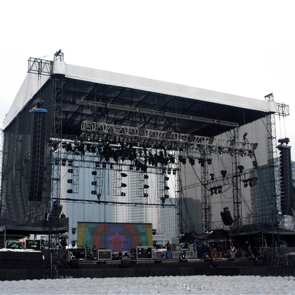 Buy Aluminum Frame Event Concert DJ Lighting Truss System Free Design at wholesale prices