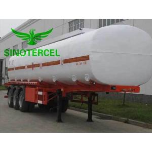 55000Ltr Gas Tank Semi Trailer Three Axles Lng Semi Trailer