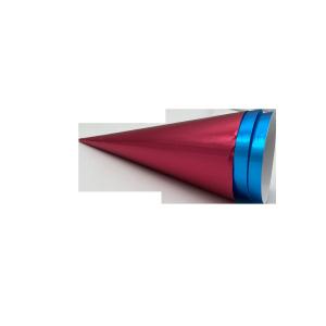 Waterproof Ice Cream Cone Sleeve Silver Gold Aluminium Foil Paper for Glasses