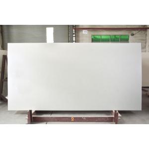 Artificial Cararra Grey Quartz Kitchen Worktops 7 Mohs Hardness