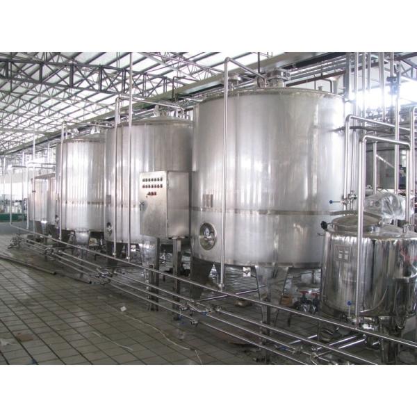 Automatic Complete Organic Yogurt Processing Line Pasteurizing Freezing
