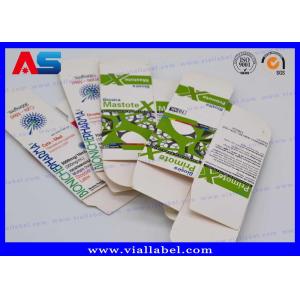 Bio Pharma 10ml Vial Box For Injection Oils Glass Bottles Package Custom Free