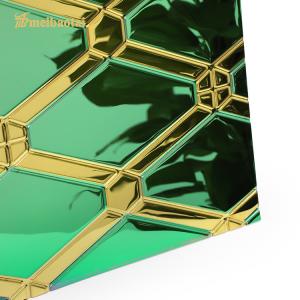 China Embossed  Stamped Stainless Steel Sheets 3048mm Length SS304 Material on sale