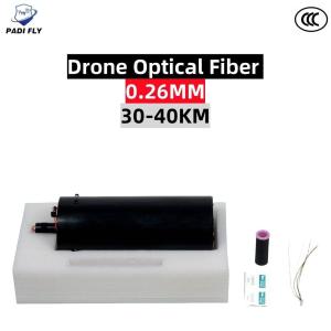 30-40km Portable Wired Uav Image Transmission Drone Optical Fiber for Fpv Drone