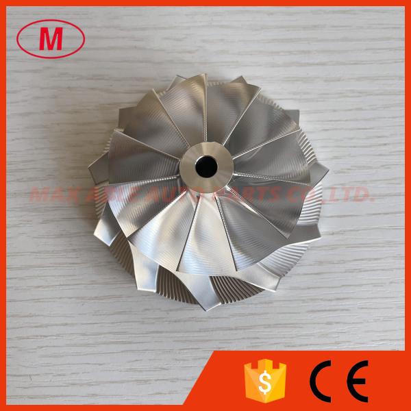 GTX3582 9833-2 62.45/82.36mm 11+0 blades point milling turbocharger milling/aluminum 2618/billet compressor wheel