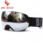 Dual Adjustment Spherical Snowboard Goggles Full Hd With Premium Nylon Strap
