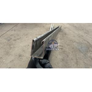 Shutter door siding guide rail roll forming machine for America C guide rail