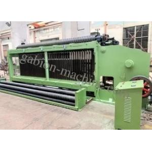 Automatic High Efficiency Gabion Mesh Machine 84*110mm Wire Mesh