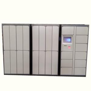 Metal Storage Barcode / Electronic Laundry Locker , School Student Gym
