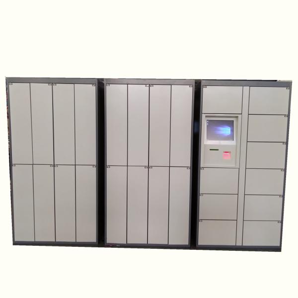 Metal Storage Barcode / Electronic Laundry Locker , School Student Gym