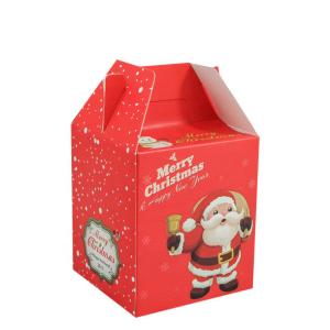 Quality Classic Recycled Paper Sweet Box Merry Christmas Gift Packaging for sale