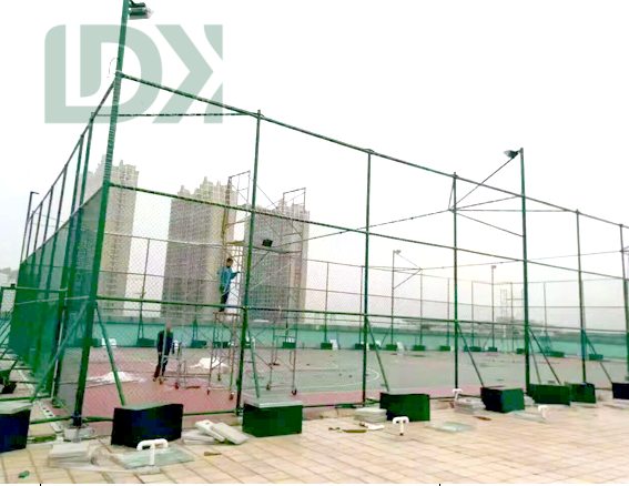 Detachable Portable Soccer Cage Movable Metal Fence Customized