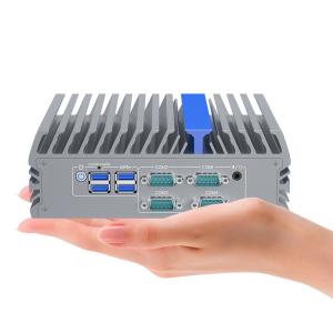 Rugged Mini PC N100 M.2 USB Industrial Mini PC Computer 2 RS232