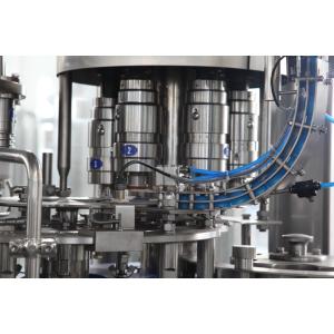 PLC Control Pear Automatic Juice Filling Machine / Equipment For Plastic Bottle