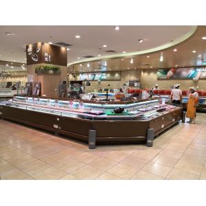 LED Lighting Deli Display Fridge Stainless Steel Energy Savings