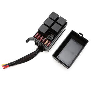 12V Waterproof Fuse And Relay Box Prewired Fit For Automotive Car Truck Marine