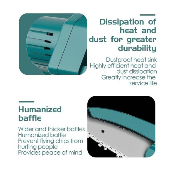 Portable Lithium Ion Chainsaw Rechargeable Woodworking Small Handheld Electric 4 Inch 6 Inch Felling Saw