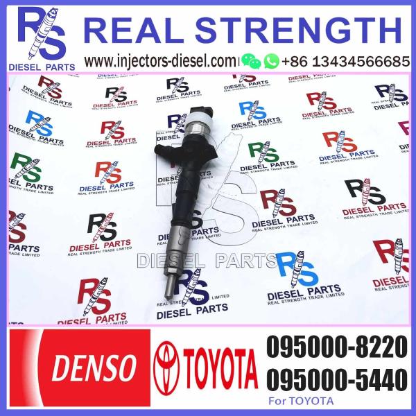 Buy Common Rail Injector 23670-09070 Genuine Fuel Injector 23670-0L020 095000-8220 For Toyota Hilux 1KD-FTV OEM Auto Parts at wholesale prices