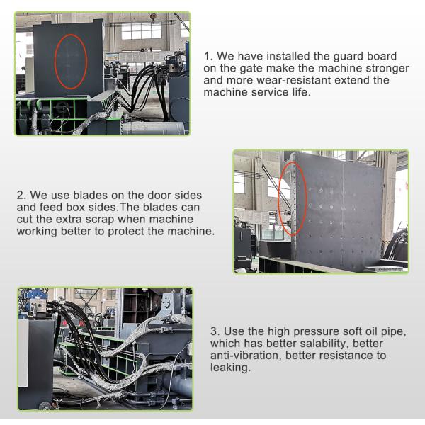 380V Hydraulic Copper Scrap Baler Machine Metal For Recycling Markets