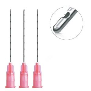 Blunt Micro Canula 18g 21g 22g 23g 25g 27g 38mm 50mm 70mm Blunt Filler Cannula Needle for Injectable