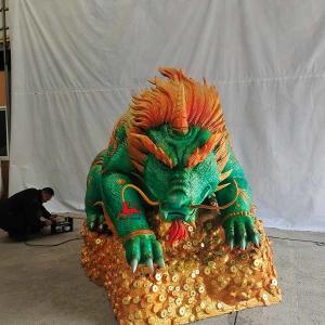 Realistic sound Life Size Animals Chinese Mythological Creatures Brave Troops