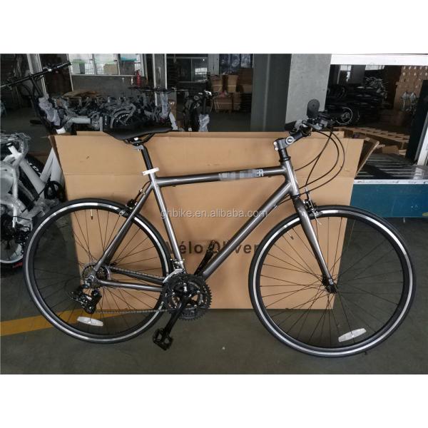Shimano Gear Hard Frame Disc Brake OEM Chromoly 4130 Frame Mens Adult Hybrid City Cruiser Bicycle Road Bike