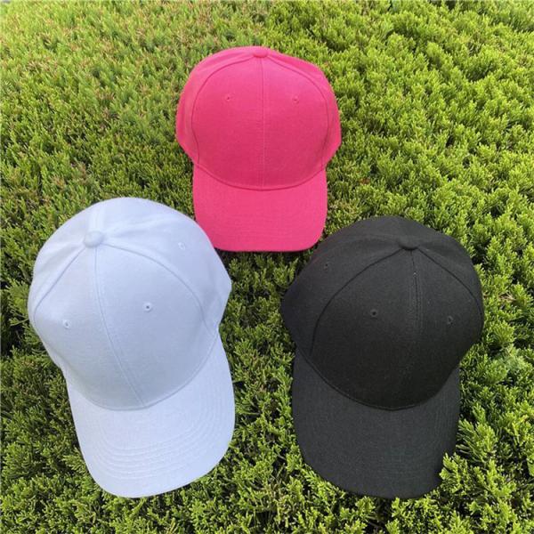 Adjustable Velcro Sun Protection Men Dad Hat Solid Color Outdoor Unisex Shading Trucker Baseball Cap