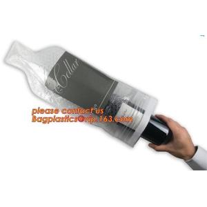 Anti-Shock Reusable Plastic PVC Inflatable Bubble Liner Protective Pac Red Wine