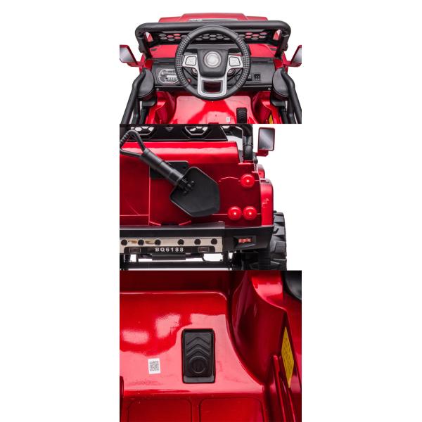 Remote Control 12v Off Road Electric Car for Kids PP Plastic Type Baby Ride On Toy Car