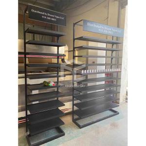 China Electroplate Iron Smoke Shop Furniture ODM Spray Painted on sale