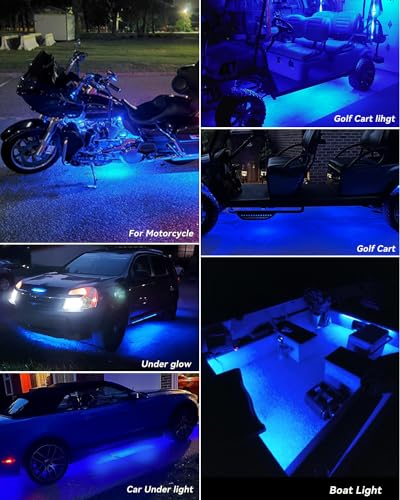 32cm Waterproof LED Light Strip for Cars Motorcycles Golf Carts Long Working Time