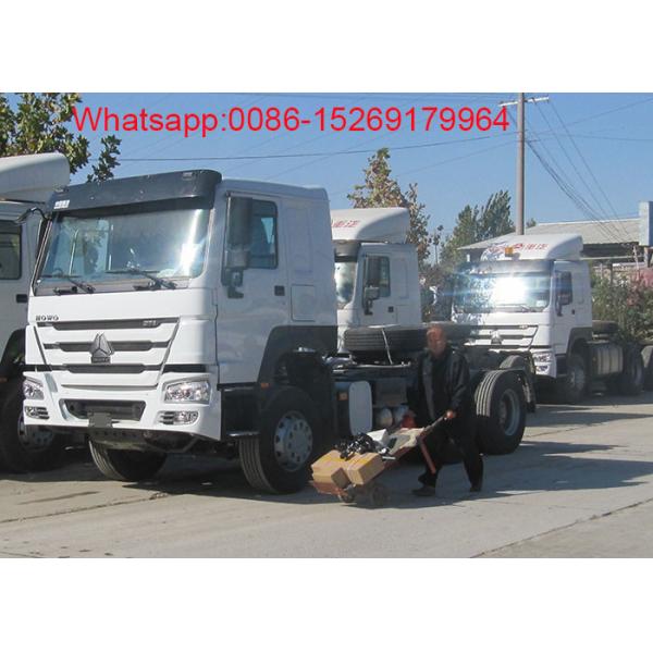 Buy SINOTRUK HOWO ZZ4257S3241W 6x4 10 wheel 371hp tractor truck at wholesale prices