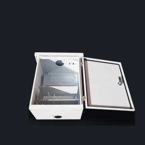 Galvanized Steel Electrical Enclosure Cctv Power Supply Distribution Box White