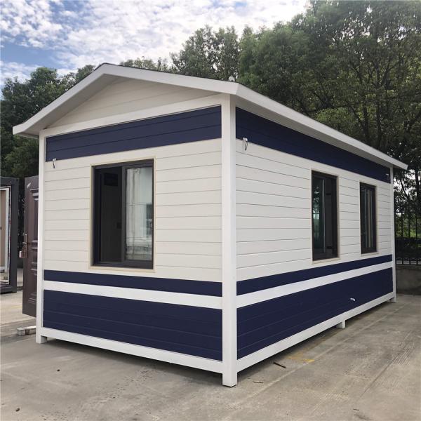 Buy Modern Modular 38m2 3mm Steel Column Luxury Prefabricated Homes at wholesale prices