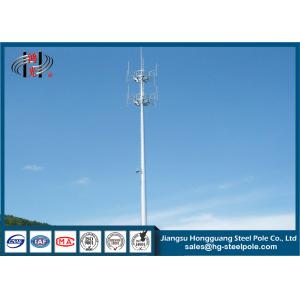 Mobile Cell Phone Telecommunication Towers Tubular Monopole Tower