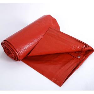 Waterproof Reflective PE Tarpaulin Sheet For Traffic Warnings / PE Coated Fabric