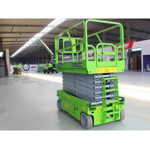 Electric working height 14m with 320kg capacity hydraulic scissor lift for
