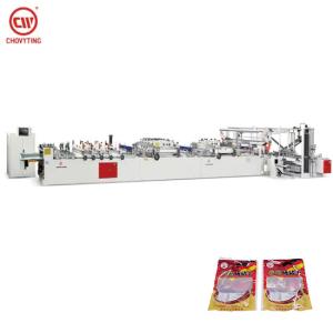 Frozen Food Vacuum Seal Lamination Pouch Making Machine 35PCS/min