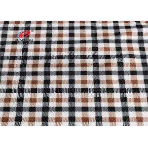 Single Jersey Polyester Microfiber Fabric Dty Brush Print Striped Stocklot