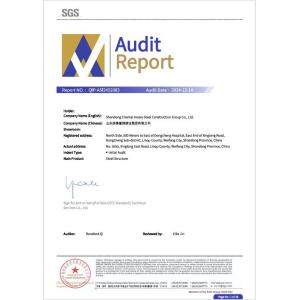 China CT Steelstructure Co.,Ltd Certifications