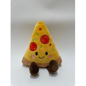 7 Pcs Assorted Pizza Plush Toys, Cute Food Stuffed Animals For Kids And Home Decoration