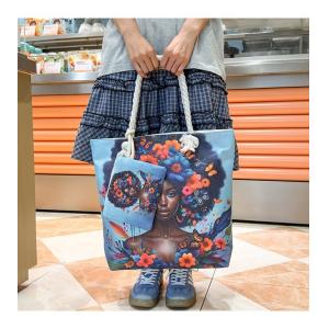 Versatile And Practical Multifunctional Zipper Handbag, Foldable Beach Bag,