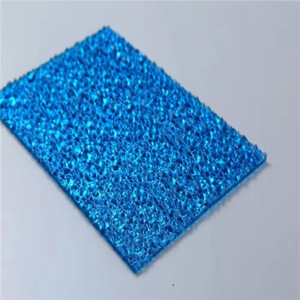 Buy Frosted Solid Polycarbonate Sheet Fire Resistant Diamond Polycarbonate Sun Sheet at wholesale prices
