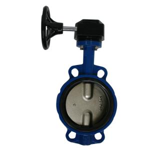 china pn16 factory wafer style butterfly valve