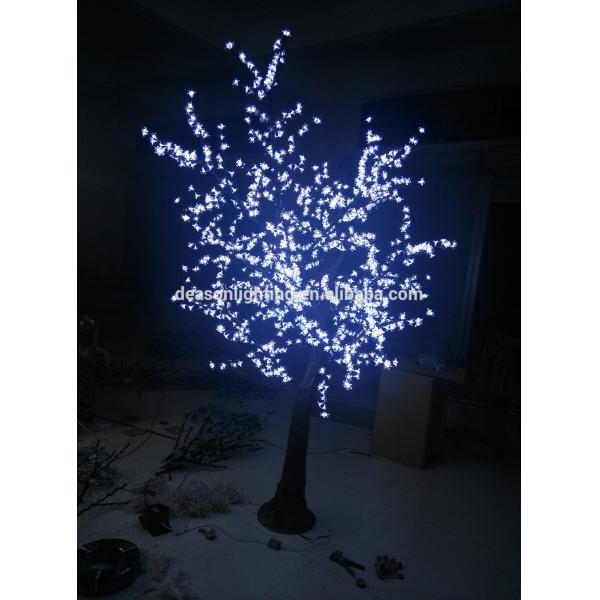 artificial lighted trees