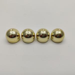 13MM Electroplated Ball Shape Hand Sanitizer Bottle With Screw Lock