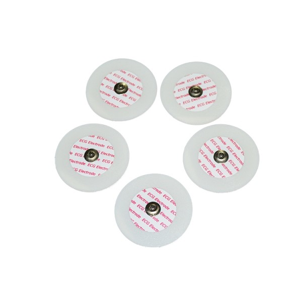 Buy Chest Round Wet Gel White Medical Monitoring Electrode at wholesale prices