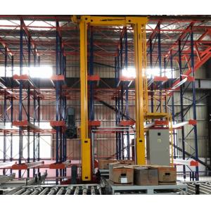 Robot Welding ASRS Warehouse System , Radio Shuttle Racking With Laser