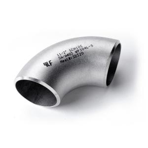 Butt Welded Elbow 90 Degree Stainless Steel Pipe Fittings 304 316L Stainless
