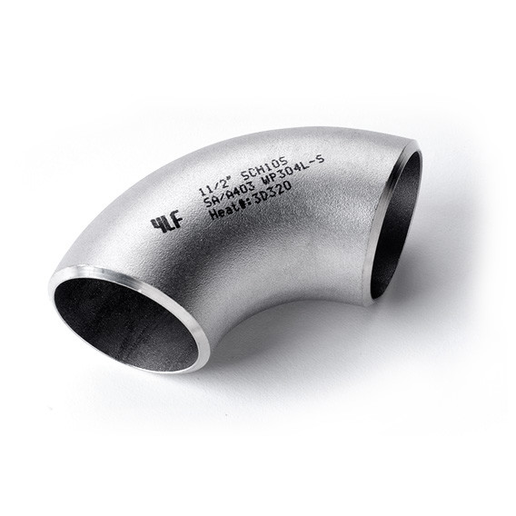 Butt Welded Elbow 90 Degree Stainless Steel Pipe Fittings 304 316L Stainless